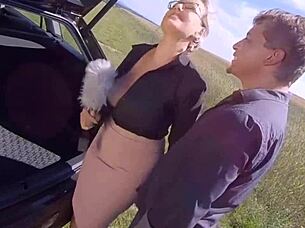 angely wicky takes a close look at the new car model