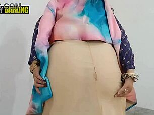 punjabi chubby ambiya dances nude with erotic seduction moves