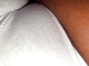 madrastra's tight pussy outline shows through clothes