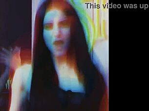 Aesthetic sexy girls in leather stockings webcam!