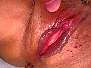 Amateur Shaved Milf Pussy Closeup 346 Days Post Virginity