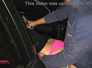 Strangers Wreck Wife In Street Dogging Party