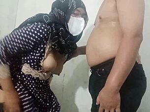 hot kitchen fuck with the sexy maid pounding juicy pussy doggystyle