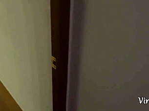 two cute rural blondes share deep double blowjob ending in hot cumshot mouth