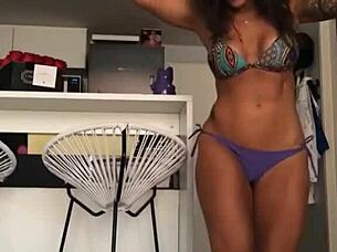 champion ivana nadal flaunts her goddess body in argentina!