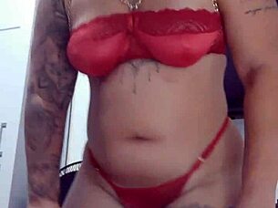 check out my new lingerie flashing this huge ass everywhere