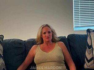 Breeding Blonde GILF with Massive Interracial BBC Creampie!