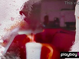 Polina's Perfect Natural Tits And Shaved Pussy Revealed