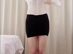 shenzhen goddess strips in ol roleplay after losing drinking game