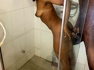 bbc pounds her shower deepthroat moans wake neighbors