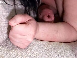 brazilian milf moans wildly riding thick cock homemade