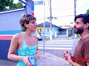 i found street guy fucked stairs cuckold works lol