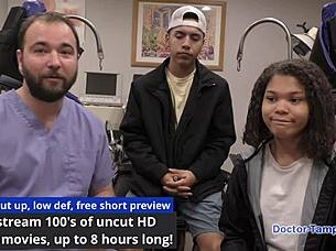 Dr Tampa Humiliates Nurse Michelle Anderson with Toys and Gaping Pussy