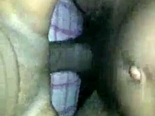 Kenyan Student Rides Lecturer's Monster Cock Wildly!