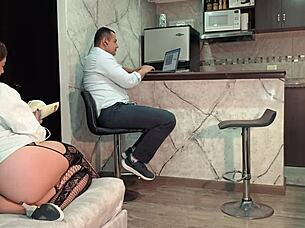 hot latina milf, blowjob then doggy cumshot?