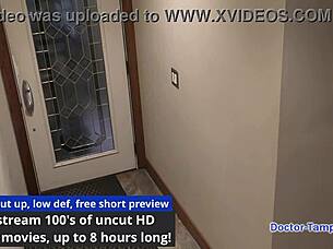 Dr Tampa Humiliates Nurse Michelle Anderson with Toys and Gaping Pussy