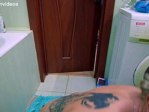 pretty blonde beauty deepthroats old hairy dudes cock