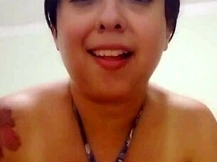 Hey, that sexy Colombian teacher accidentally sent me her hot masturbation video, damn!