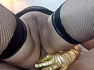 i creampied this sexy latina witch's tight ass on halloween