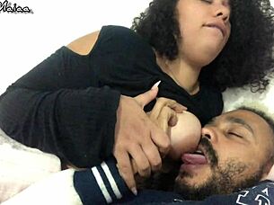 craving your warm milk on my lactating tits