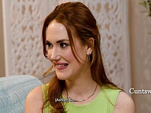 she came to watch but ended up licking my squirting cunt