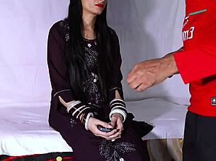 Shy housewife seduced by doctor for rough anal in hindi hospital