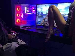 brazilian wife handjobs femdom competes in spider-man game spanish subs