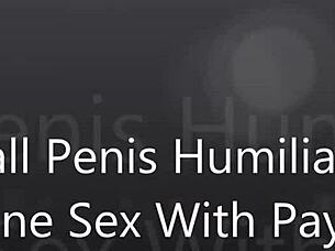 hey loser, ready for small penis humiliation on phone?