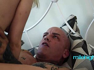 tiny petite teen handles monster cock girth well