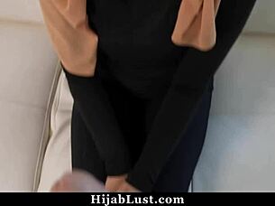 hijab teen craves pervs thick cock solution now