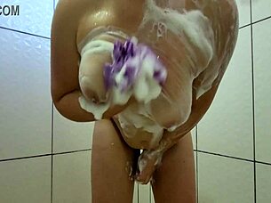 i love watching my stepmom film her steamy bath