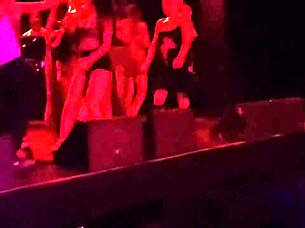 tasia flashes mickey avalon and dirt nasty cock on fremont street stage