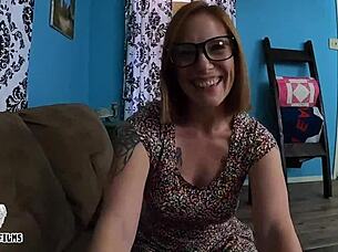 teacher jane cane seduces student with huge cock blowjob doggystyle creampie pov