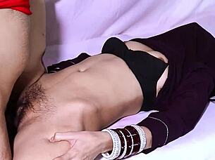 Shy housewife seduced by doctor for rough anal in hindi hospital