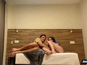 jason carrera roughly teaches young babe deepthroat anal gagging orgasm