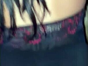 asian babe in lingerie screams wildly from monster cock pounding