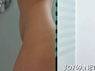 wanna see this wet teen babe fingering her tight pussy with dildo?