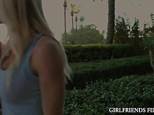 hot milf serene siren instructs curvy babe on intense tribbing scissoring