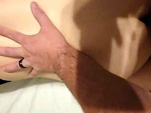 hey babe your sexy wife teases then bends over for cum on ass