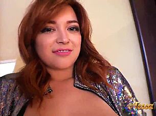 Tessa Fowler's huge tits bounce wildly 💥🍈