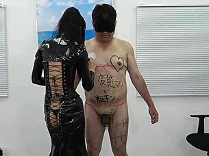 JAPANESE MISTRESS AOI GRAFFITI SMOTHERS YOU WITH FACESITTING PONYTAIL DOMINATION!