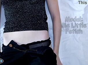 skinny petite asian toying tight wet pussy lips to hard orgasm after party