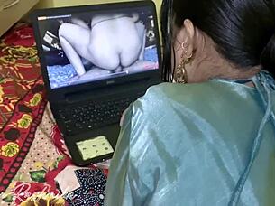 ohh rashmika i'm yer padosi ladka fuckin' ya hard chudai with real hindi moans