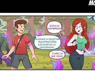 Gravity Falls Comics: Wendy's Confession to Dipper in Spanish
