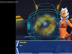 Boobs and ass groped wildly while dancing in tight orange trainer!