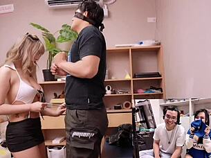 hey let's test if your boyfriend can handle my curvy friend's wild fucking