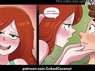 Gravity Falls Comics: Wendy's Confession to Dipper in Spanish