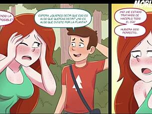 Gravity Falls Comics: Wendy's Confession to Dipper in Spanish