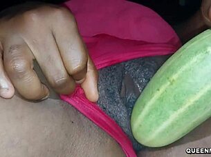 oh god, college coed's pussy wrecked by huge cucumber masturbation gone wrong at gyno