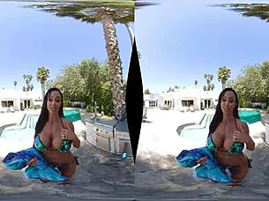 jeweled jade milf handles massive cock no limits pov